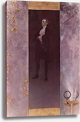 Постер Климт Густав (Gustav Klimt) Портрет актера Йозефа Левински в роли дона Карлоса