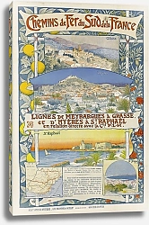 Постер Неизвестен Chemins De Fer Du Sud De La France