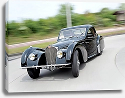 Постер Bugatti Type 57S Coupe by Gangloff of Colmar '1937