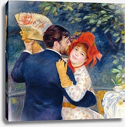 Постер Ренуар Пьер (Pierre-Auguste Renoir) A Dance in the Country, 1883