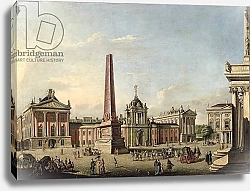 Постер Мейер Йоханн View of the Old Market and the Front Gate of the Schloss Sanssouci, 1773