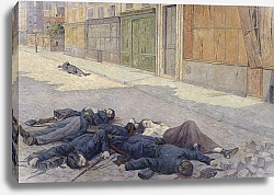 Постер Люс Максимильен A Street in Paris in May 1871