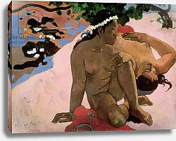 Постер Гоген Поль (Paul Gauguin) Aha oe Feii?, 1892