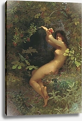 Постер Келер-Вилианди Иван Ева с гранатом. 1881