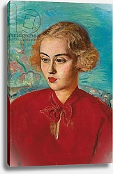 Постер Григорьев Борис Woman in Red, 1936