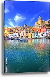 Постер Италия, провинция Неаполь, Прочида 2