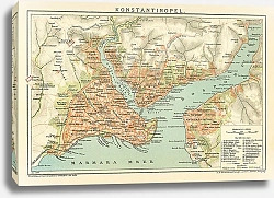 Постер План Константинополя