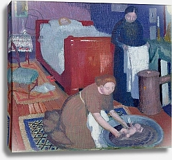 Постер Дени Морис The First Bath, c.1899