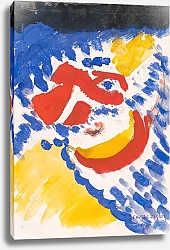 Постер Шмальцигауг Жюль Blue, Red and Yellow Figures