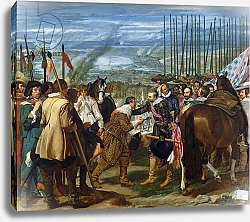 Постер Веласкес Диего (DiegoVelazquez) The Surrender of Breda, 1625, c.1635