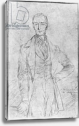 Постер Чассеро Теодор Portrait of Alphonse de Lamartine, 1844 2
