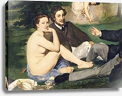 Постер Мане Эдуард (Edouard Manet) Dejeuner sur l'Herbe, 1863 9