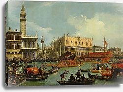 Постер Каналетто (Giovanni Antonio Canal) The Betrothal of the Venetian Doge to the Adriatic Sea, c.1739-30