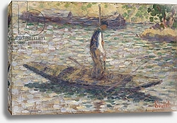 Постер Сера Жорж-Пьер (Georges Seurat) A Fisherman, c.1884