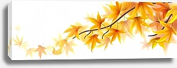 Постер Осень. Кленовые листья