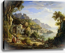 Постер Фабер Иохим At the Gulf of Salerno, 1826