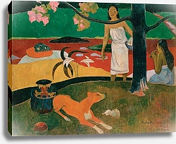 Постер Гоген Поль (Paul Gauguin) Таитянские пасторали