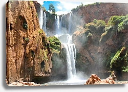 Постер Водопад Узуд, Марокко