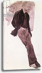 Постер Дега Эдгар (Edgar Degas) Portrait of Manet