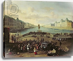 Постер Школа: Фламандская 17 в. The Pont Neuf, Paris, 1665-69