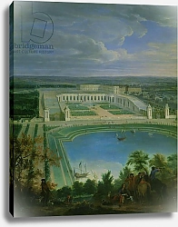 Постер Мартин Жан-Батист The Orangery and the Chateau at Versailles, 1696