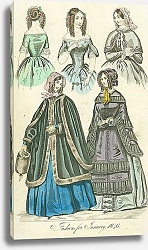 Постер Fashions for January 1846