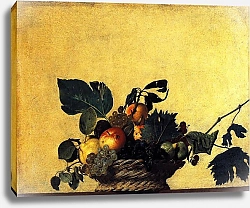Постер Караваджо (Caravaggio) Корзина с фруктами
