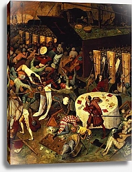 Постер Брейгель Питер Старший The Triumph of Death, detail of the lower right section, 1562