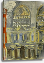 Постер Дуггал Козима (совр) St Paul's Cathedral reflected