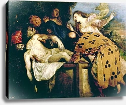 Постер Тициан (Tiziano Vecellio) The Entombment of Christ