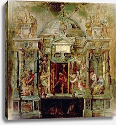 Постер Рубенс Петер (Pieter Paul Rubens) Temple of Janus, 1630s