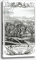 Постер Школа: Английская, 17в. General Fairfax with his forces before the city of Oxford