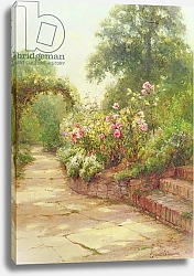 Постер Уолбурн Эрнест The Garden Steps