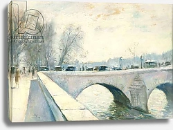 Постер Ури Лессер Pont Royal, Paris, Winter