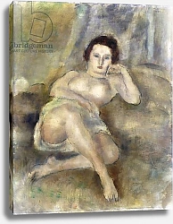 Постер Пасин Жюль Reclining Girl, 1925
