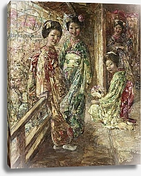 Постер Орнел Эдвард In a Japanese Garden, 1922
