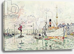 Постер Синьяк Поль (Paul Signac) Rouen, 1924