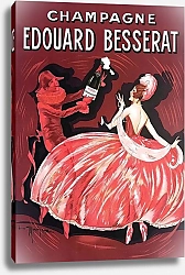 Постер Марешо Гастон Champagne Edouard Besserat