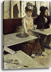 Постер Дега Эдгар (Edgar Degas) В кафе