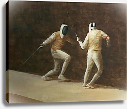Постер Селигман Линкольн (совр) Fencing