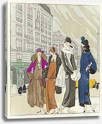 Постер Неизвестен Art – Goût – Beauté, Feuillets de l’ élégance féminine, Janvier 1924, No. 41, 4e Année, p. 11