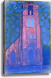 Постер Мондриан Пит Church tower at Domburg, 1911