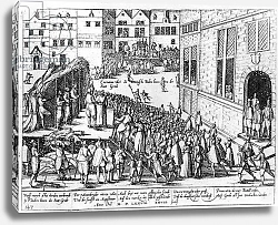 Постер Школа: Фламандская 16в. Scenes of the Spanish Inquisition at Ghent, June 1578
