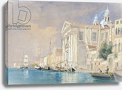Постер Холланд Джеймс PD.61-1958 Church of the Gesuati, Venice, 3rd September 1857