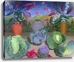 Постер Моррис Седрик (совр) Cabbages, 1953