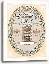 Постер Неизвестен Dunlap's celebrated hats