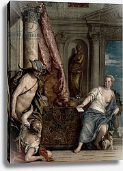 Постер Веронезе Паоло Hermes, Herse and Aglauros, c.1576-84