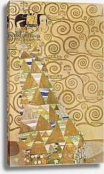 Постер Климт Густав (Gustav Klimt) Study for Expectation, c.1905-09