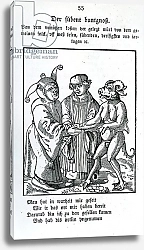 Постер Школа: Немецкая школа (19 в.) Minister, Fool and Devil from Das Kloster vol. 10, 1845-1849