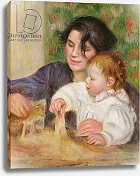 Постер Ренуар Пьер (Pierre-Auguste Renoir) Gabrielle and Jean, c.1895-6